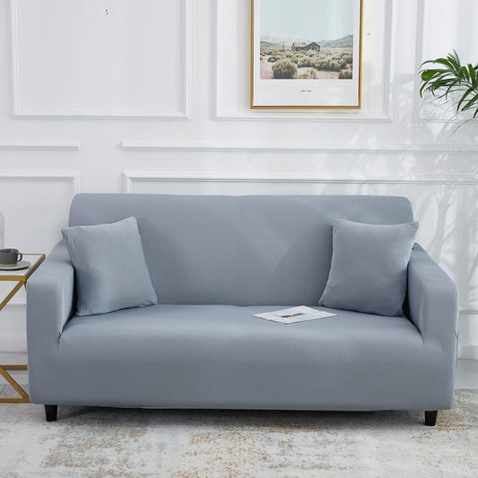 Housse de Canapé  Extensible - Gris claire Élégance