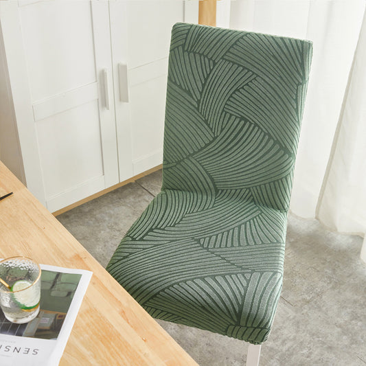 Housse de Chaise Design Feuillage - Vert