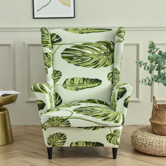 Housse de Fauteuil Extensible - Feuilles