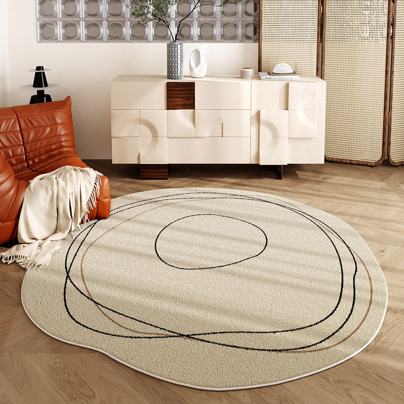 Tapis Simple pour Salon ou Chambre - Style Moderne et Minimaliste