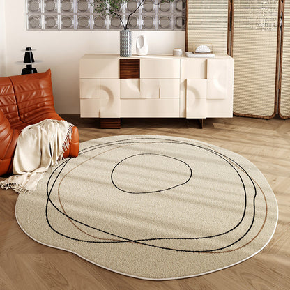 Tapis Simple pour Salon ou Chambre - Style Moderne et Minimaliste