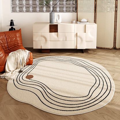 Tapis Simple pour Salon ou Chambre - Style Moderne et Minimaliste