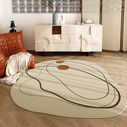 Tapis Simple pour Salon ou Chambre - Style Moderne et Minimaliste